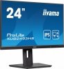 IIYAMA Monitor ProLite 23.8 cala XUB2493HS-B6 A, IPS, HDMI, DP, 2x2W, HAS, 300cd^m2, obrót stopy 120 stopni